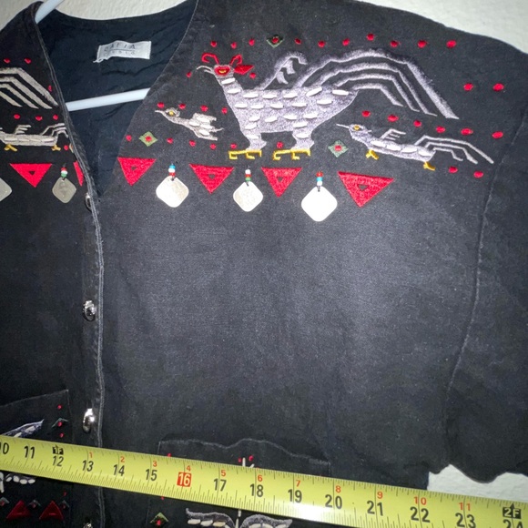 RARE RAFIA STUDIO INDIAN TOP SIZE M - Picture 4 of 14